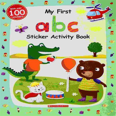 My First Abc Sticker Activity Book — Toycra