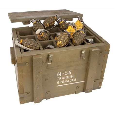 Hero Grenade Box With Grenades From Camp Lehigh Scene