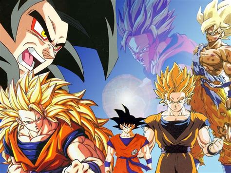 Dragon ball gt shows dragon ball fans things that they've never even dreamed would show up in the series. Sangoku sur toute ses transformation - Album photos - Dragon Ball Z et GT