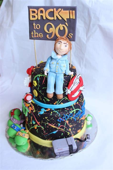 Personally, we love cake here at f&w: 11 1990s Themed Cakes Photo - 90s Theme Birthday Cake, 90s ...