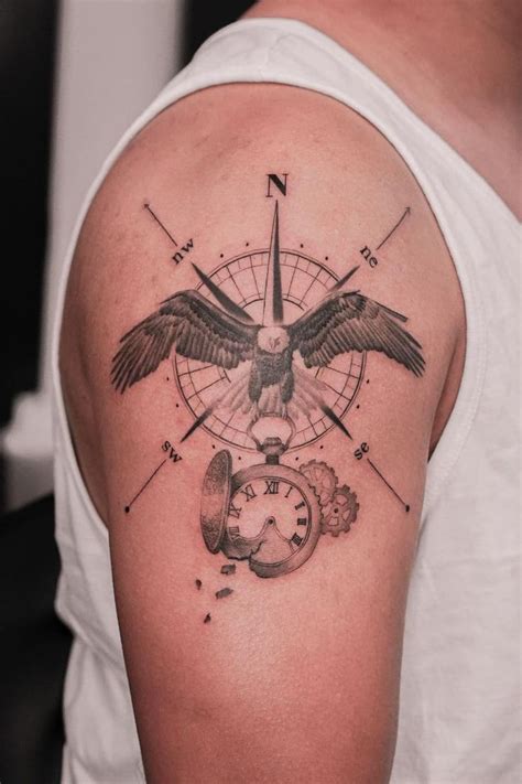 Top 31 Amazing Compass Tattoo Design Ideas Compass Tattoo Compass