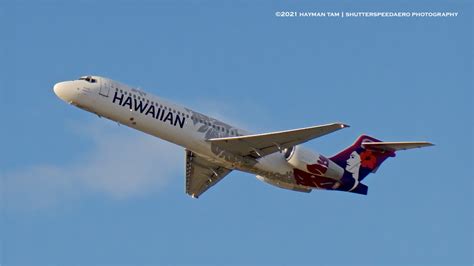 September 2021 Hawaii Trip N489ha Hawaiian Airlines Boeing 717 26r Po
