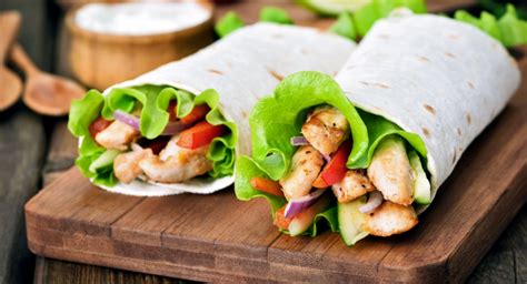 Koude wraps met kip recept Gezond snel en erg lekker