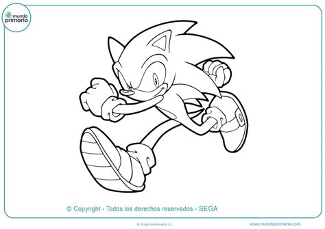Dibujos Para Colorear E Imprimir De Sonic Gratis Páginas Imprimibles
