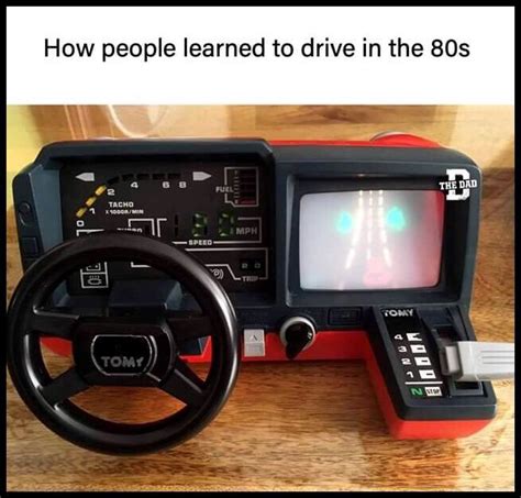 How Kids Learned To Drive Back In The Day 80s