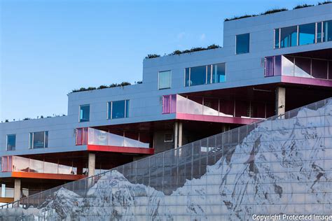 Mountain Dwellings By Big Architects Quintin Lake Photography