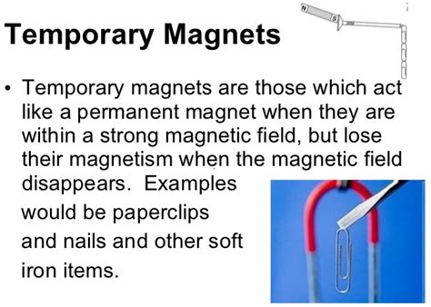 Lesson Plan Of Temporary And Permanent Magnets General Science Grade Iv