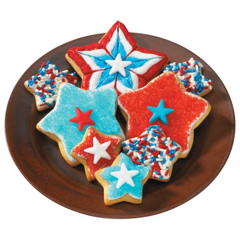 Red White And Blue Sprinkles Decopac