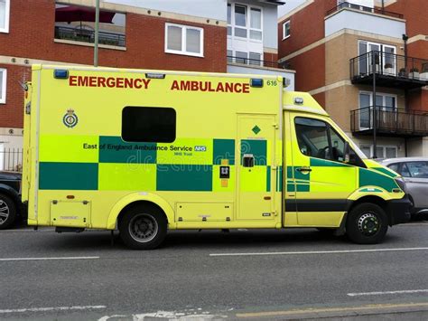 East Of England Ambulance Service Nhs Emergency Ambulance Editorial