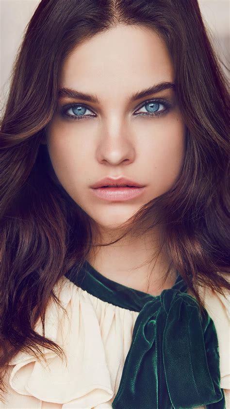 Barbara Palvin Women Model Hungarian Women Indoors Dyed Hair Blue