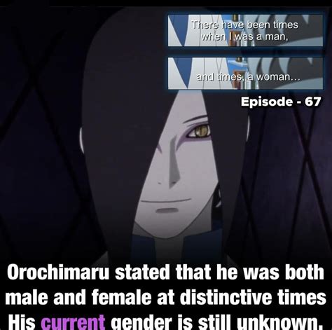 Orochimaru The First Ever Gender Fluid Anime Character Rnaruto