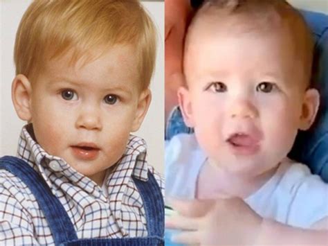 While perhaps too old to be real playmates, we are sure that they will dote on little archie whenever he's over at their house. Archie's resemblance to Prince Harry is breaking the web ...