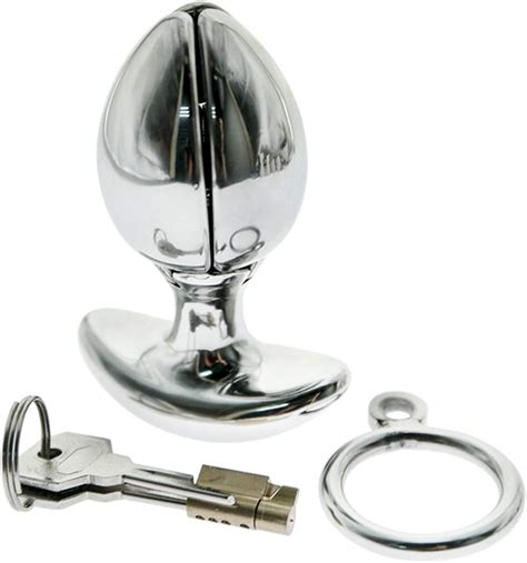 Opening Lotus Anal Plug Heavy Duty Stainless Steel Anal Trainer Butt Expander With