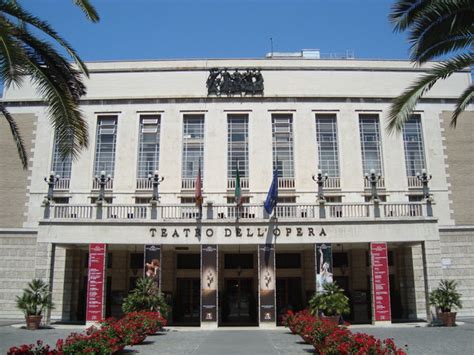 Teatro Dellopera Di Roma Monumento Arteit
