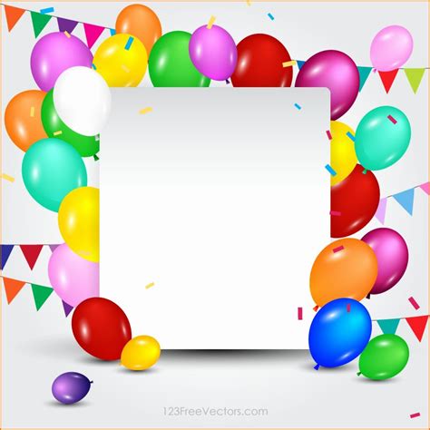 Birthday Card Template Free Unique 4 Birthday Card Template Free
