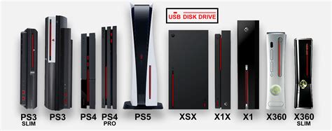 Updated Console Sizes Compared Xboxseriesx