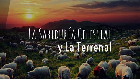 La Sabiduría Terrenal Y La Celestial Youtube