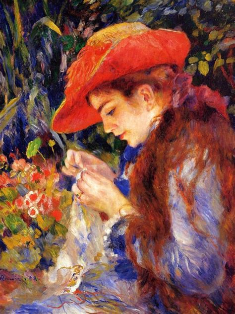 Pierre Auguste Renoir French Painter Images Created From Light