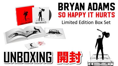 Bryan Adams So Happy It Hurts Limited Edition Box Set Unboxing ブライアン・アダムス サイン入り限定ボックスセット 開封