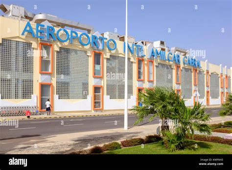 El Aeropuerto Internacional De Amilcar Cabral Cabo Verde África