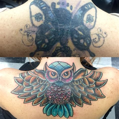 Cover Up Owl Tattoo Cover Up Tattoos Cover Tattoo Tattoos