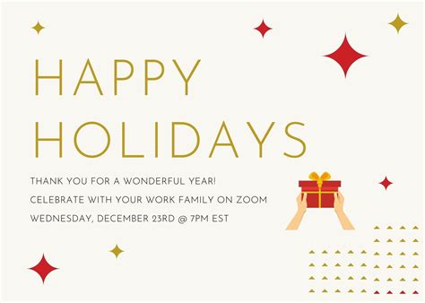 Virtual Holiday Party Invitations Examples And Tips For 2023