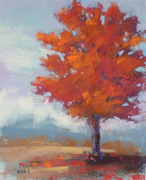 Painting My World How To Paint A Red Tree