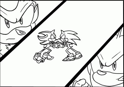 Choose your favorite coloring page and color it in bright colors. Shadow The Hedgehog Coloring Pages For Kids - Coloring Home