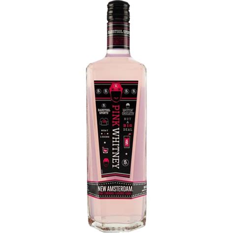 New Amsterdam Pink Whitney Vodka 750 Ml Bottle