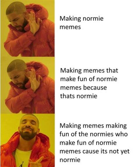 Making Normie Memes Making Memes That Make Fun Of Normie Memes Because