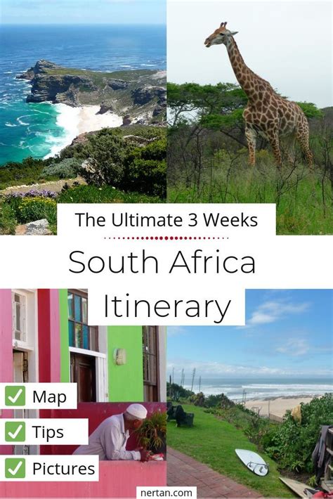 The Ultimate 3 Weeks South Africa Itinerary Africa Itinerary South