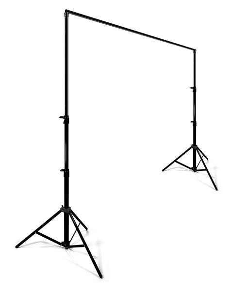 Digiphoto Photo Video Studio Backdrop Stand X Ft Heavy Duty Adjustable Photography Muslin