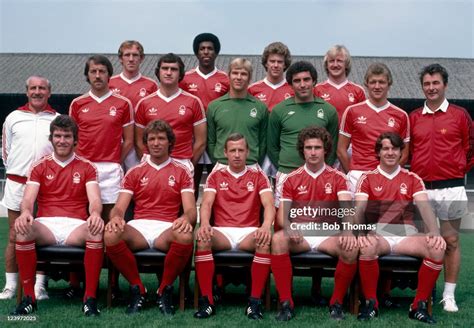 Nottingham Forest 1st Team Squad 30th July 1978 Back Row Ian