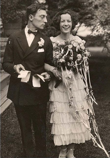 Buster Keaton And Natalie Talmadge Vintage Wedding Photos Vintage