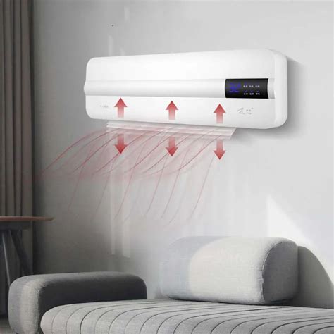 Energy Saving Wall Mounted Air Conditioner Portable Heating Fan Home