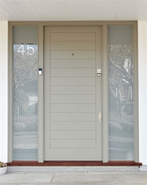 Contemporary Front Doors With Sidelights Encycloall