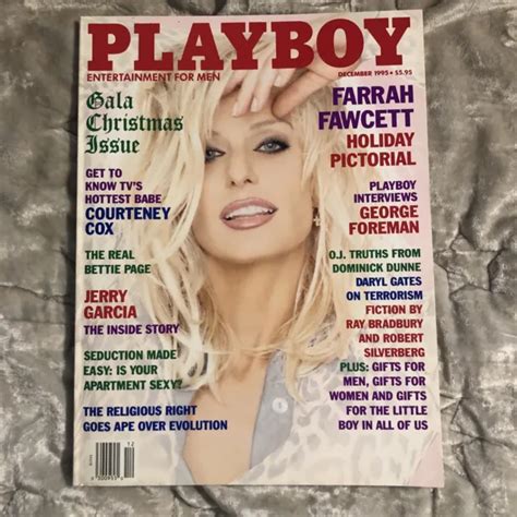Playboy Magazine December Farrah Fawcett Samantha Torres Vintage