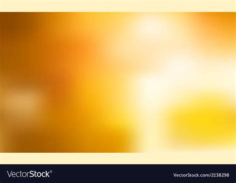 Yellow Blurred Abstract Background Royalty Free Vector Image