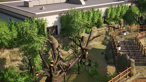 Constructed This Realistic Red Panda Habitat In My Zoo