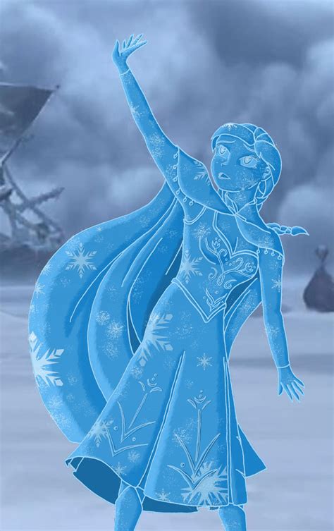 Anna Frozen In Ice Colored By Gdkitty On Deviantart