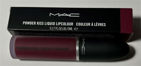 Mac Burning Love Powder Kiss Liquid Lipcolour New In Box Ebay In 2022