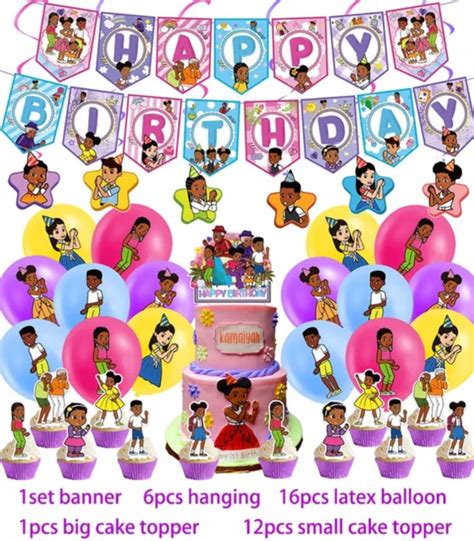 gracie s corner birthday party decorations music gracie birthday banner cakeandcupcake toppers
