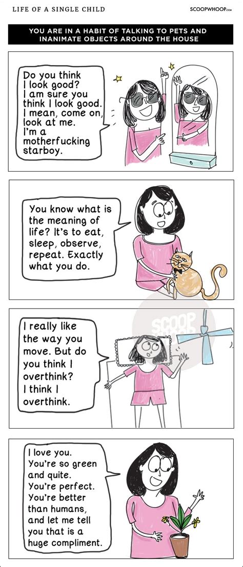 These Relatable Comics Nail The Truths Of Being An Only Child
