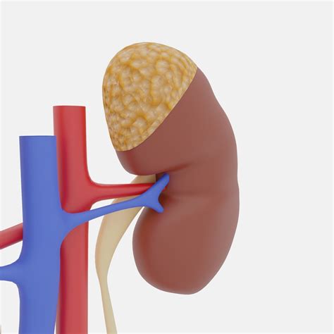3d Model Urinary System Anatomy Vr Ar Low Poly Cgtrader