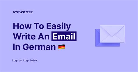 How To Easily Write An Email In German Step By Step Guide