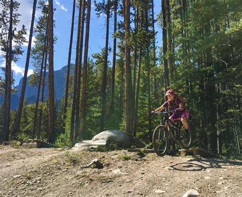 Mountain Bike Trails Canmore Nordic Mountains Park Natural