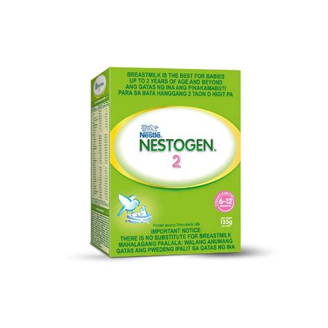 In 2007, only 16 per cent of babies four to five months of age are still exclusively breastfed. Nestogen 2 Infant Formula For Children 6-12 Months 135g ...