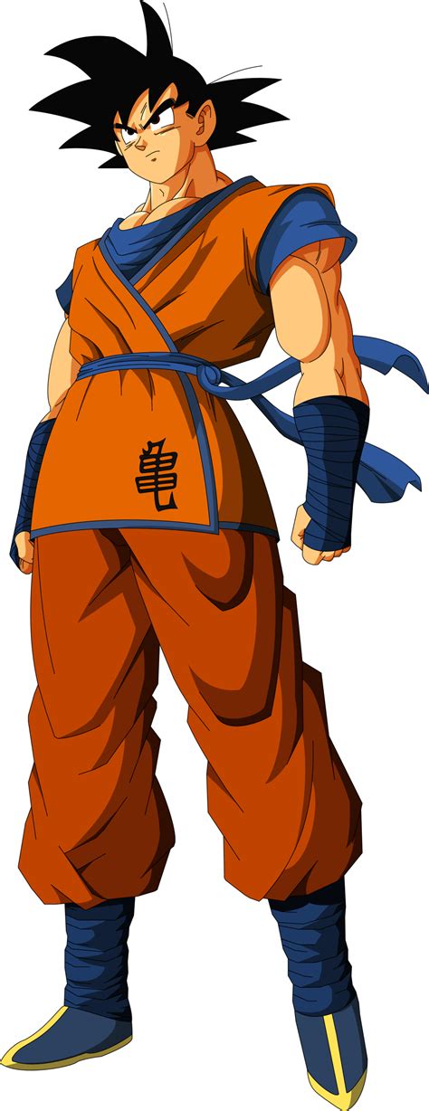 Goku Rocking His New Outfit Dbz Anime Dragonball Dbz Goku Saiyan