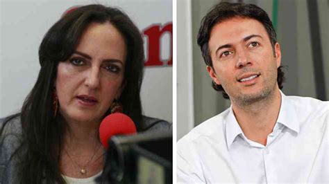 Senadora María Fernanda Cabal Y Alcalde Daniel Quintero Se Dieron Duro