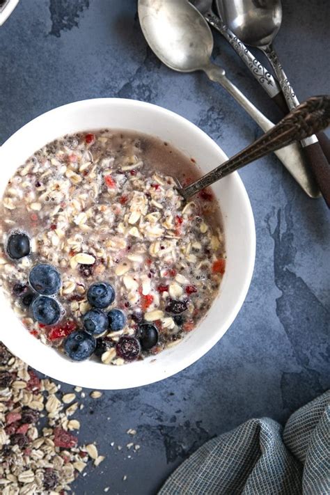Diy Healthy Instant Oatmeal Recipe Breakfast Meal Prep The Forked Spoon